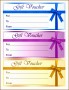 10  Gift Voucher Template Free Printable
