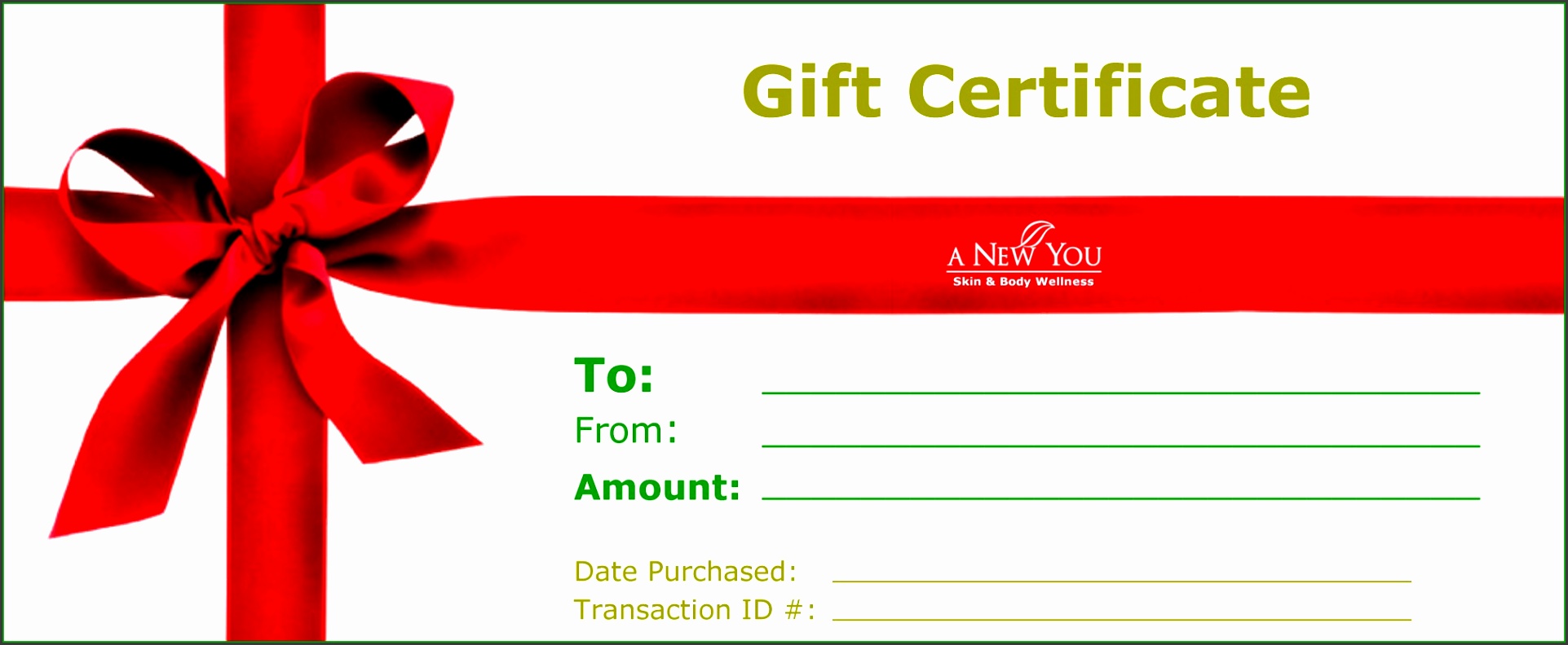 Home · Misc · Awesome And Blank Gift Certificate Template