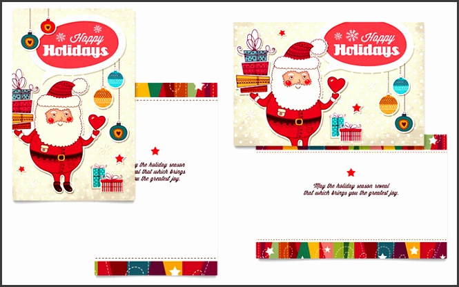 Greeting Card · Winter Landscape Greeting Card Design Template