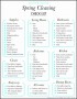 5  House Cleaning Checklist Template