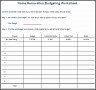 6  House Renovation Checklist Template