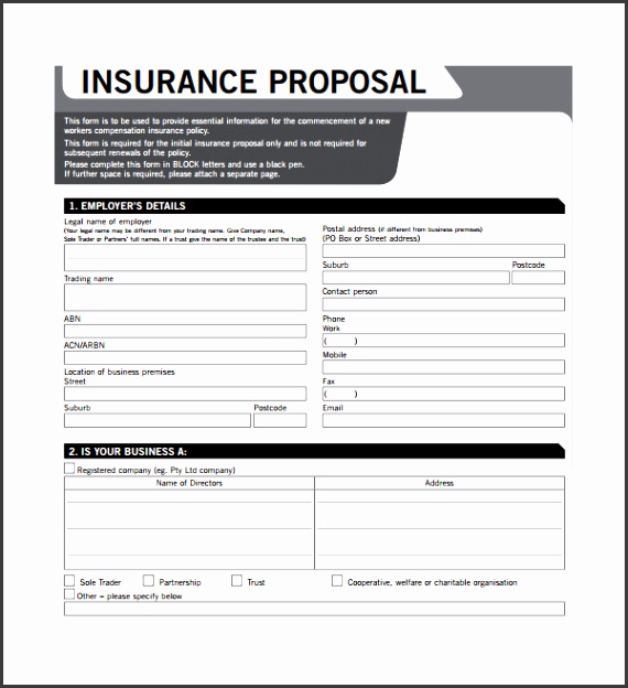 mercial Insurance Proposal Template Free Templates Resume k7frl Business Insurance Proposal Template