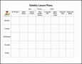 6  Lesson Plans Templates