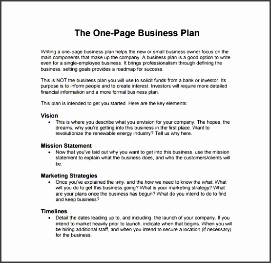Best Business Plan Sample Pdf Ideas Sample