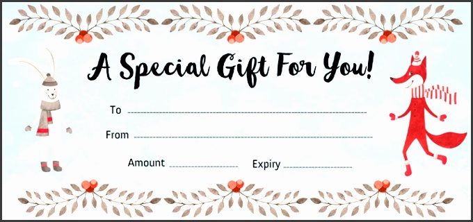 Creative Gift Certificate Designs to Make Your Own