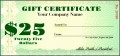 5  Making Gift Certificates