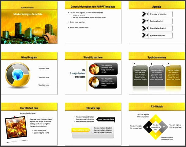Market Analysis Ppt Template Powerpoint Market Analysis Template Download