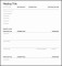 6  Meeting Notes Template