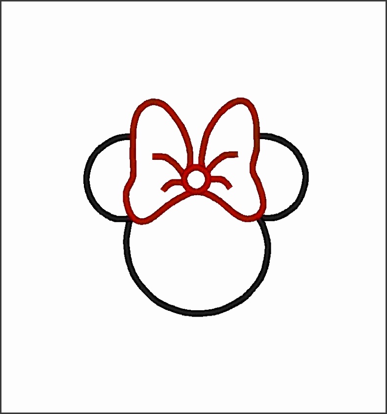 Mickey And Minnie Mouse Head Clip Art