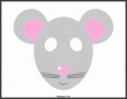 7  Mouse Mask Template for Children
