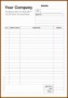 6  order form Template Free