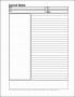 8  Pages Cornell Notes Template