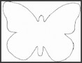5  Paper butterfly Template