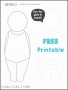 8  Paper Doll Printable Template