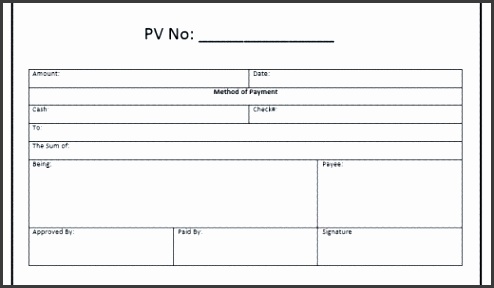 Payment Voucher Templates – 10 Free Sample Templates
