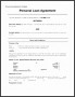 9  Personal Loan Agreement Template Microsoft Word