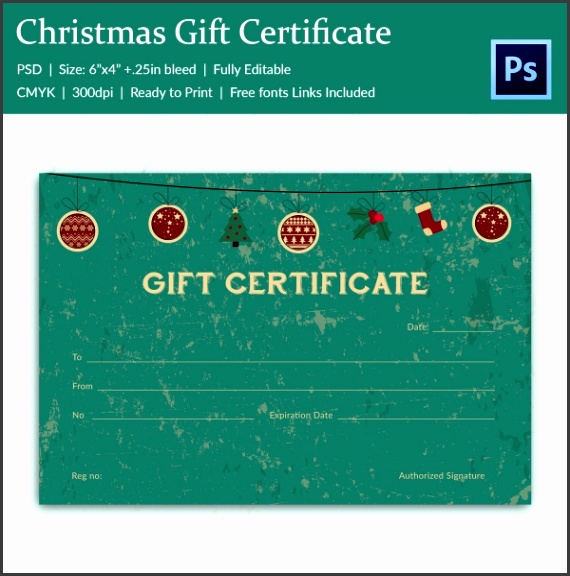 christmas t certificate templates 21 psd format