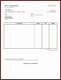 8  Printable Invoice Template Word