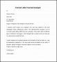 6  Professional Letter format Template
