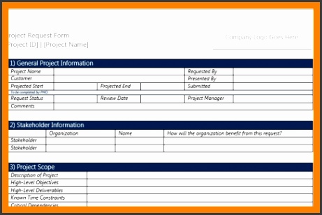 project request form template word 3