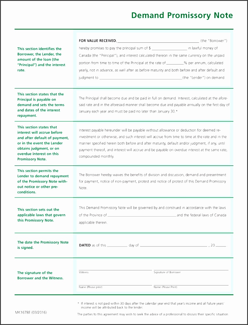 Free Promissory Note Templates Forms Word Pdf Templateab Personaloan Contract Agreement Nz
