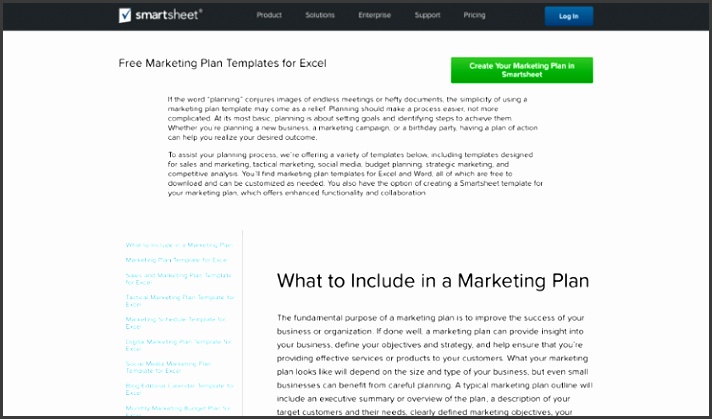 Smartsheet Free Marketing Plan Templates for Excel cmo marketing strategy woveon