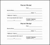 7  Receipt Invoice Template