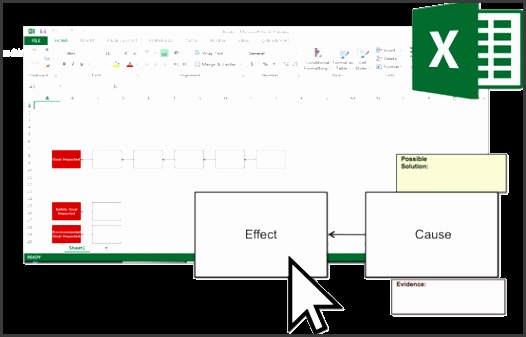 Download the free cause mapping template in Microsoft Excel excel causemappingtemplatepage