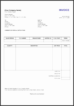 Free Sales Invoice Template Word Sales Invoice Word Sales Invoice Template 8ws Templates Forms Ideas