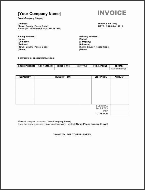 Microsoft Word Template 2