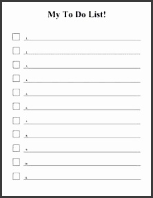 to do list template free microsoft word to do list template my to do list