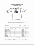 7  T-shirt order form Template Microsoft Word