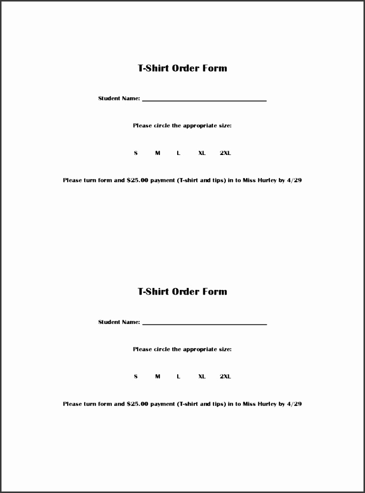 t shirt order form 6 free templates in pdf word excel 1024x1366