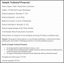 6  Technical Proposal Template