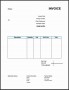 10  Template for An Invoice