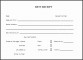 5  Template for Receipt