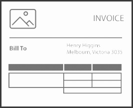 mercial Invoice Template