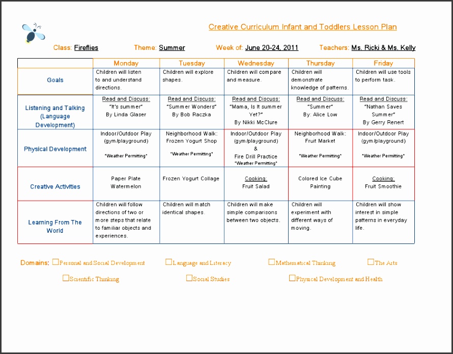 Emergent Curriculum Preschool Lesson Plan Template Creative Emergent Preschool Curriculum Pinterest
