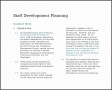 7  Training and Development Plan Template
