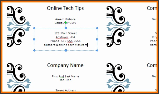 8 business cards template word itinerary template sample