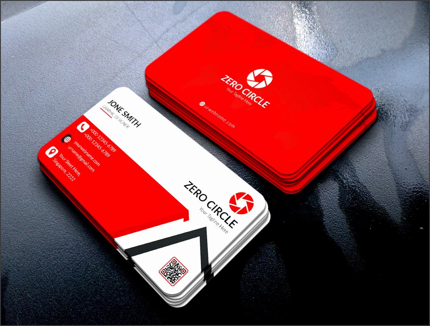Business Card Templates PSD Free Download