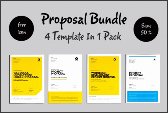 Proposal Bundle Template by fahmie on Creative Market g5vss website design proposal template Web Design Proposal by fahmie on Creative Market