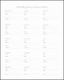 6  Wedding Party List Template