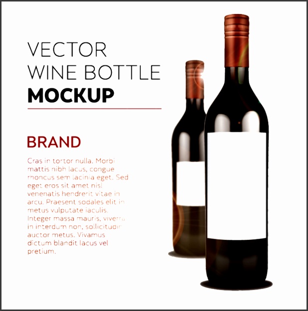 Exquisite wine bottles vector material model Red Wine Bottle rhKhj Exquisite wine bottles vector material model Red Wine Bottle Bottle Template Free PNG and Vector