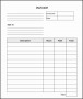 8  Word Template Invoice