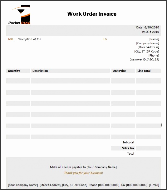 How To Create A Invoice In Excel best 25 invoice format in excel ideas on pinterest invoice plumbing invoice template free 4 free plumbing invoice