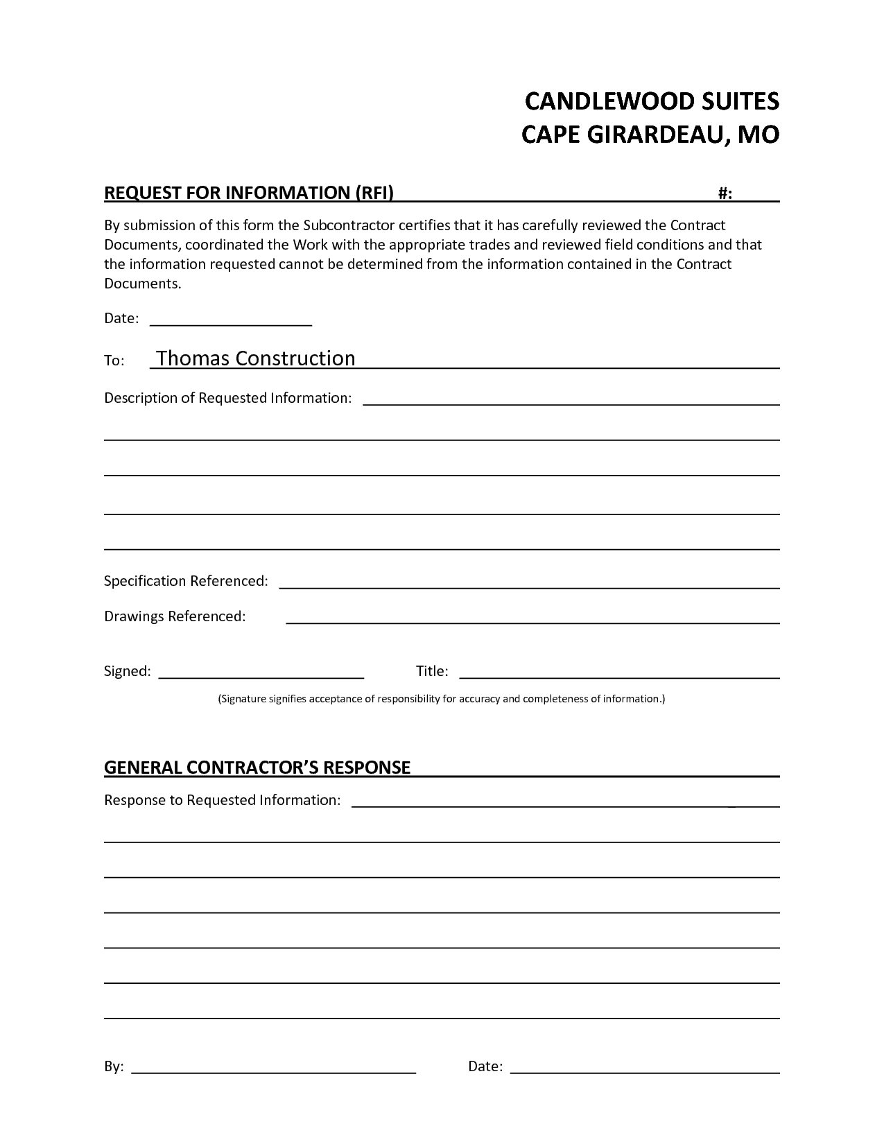16 Sample Rfi Template SampleTemplatess SampleTemplatess 16 Sample Rfi Template SampleTemplatess SampleTemplatess