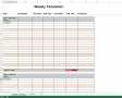 Excel Daily Timesheet Template