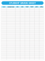 Student Assessment And Grading Sheets – grading sheet