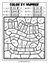 Christmas Math Coloring Pages (Multiplication) – Christmas multiplication coloring worksheets coloring pages